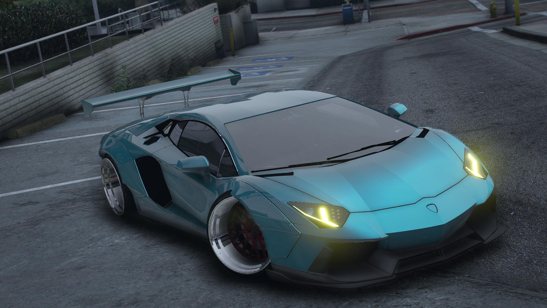 Lamborghini Aventador LibertyWalk | Debadged