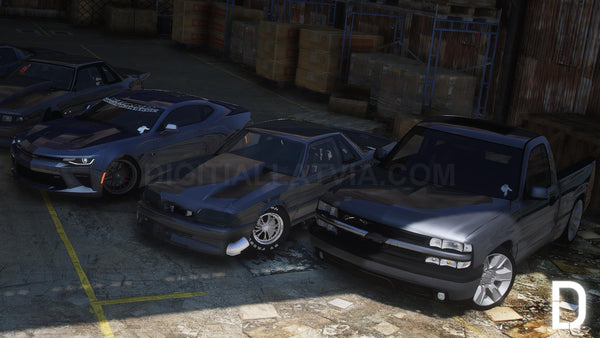 35 Drag Racing Car Pack