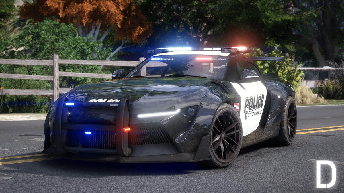 Dinka Jester RR Widebody Police V3 Custom | Tuning | Template | Custom Sound