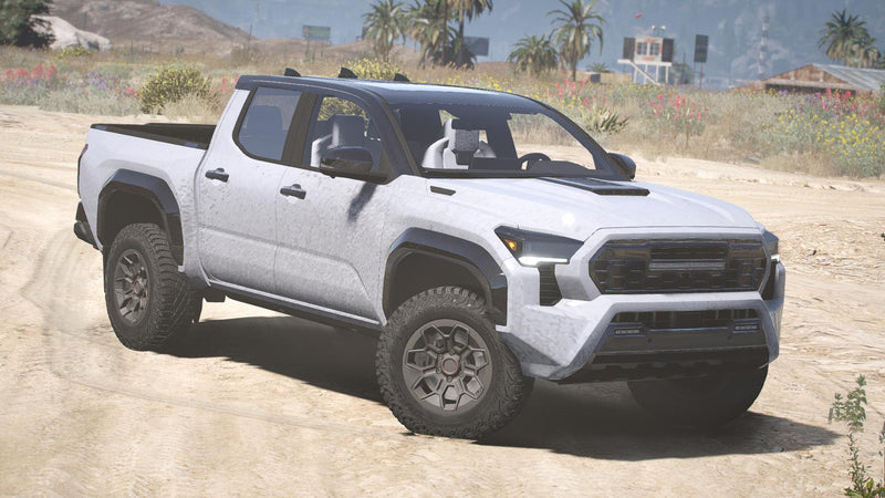 Toyota Tacoma 2024 | Ohne Emblem | Vorlage