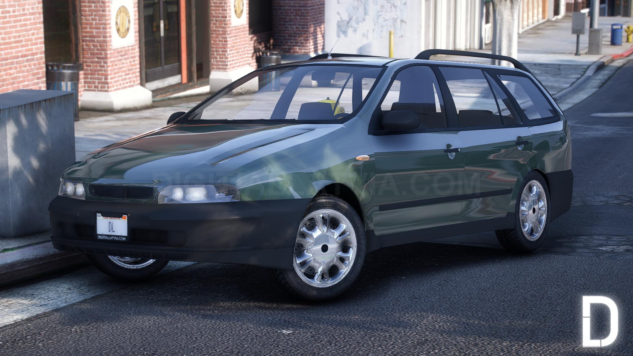 Fiat Marea Weekend 1999 | Debadged | Template