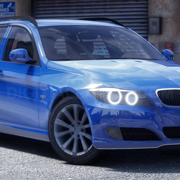 BMW E91 330i | Debadged | Template