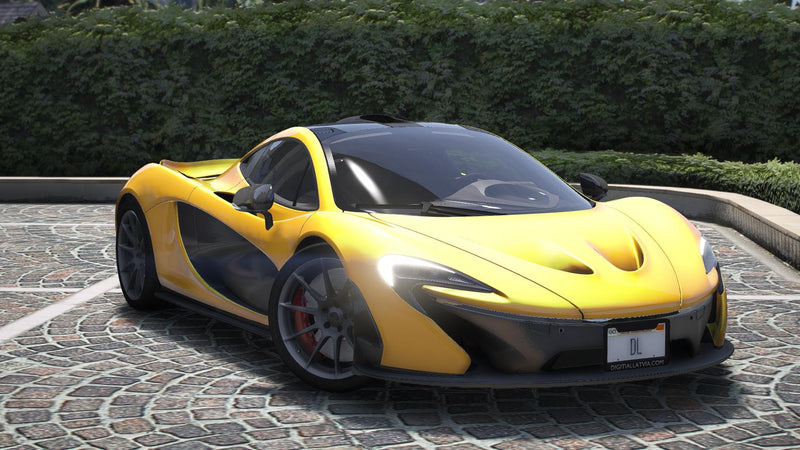 McLaren P1 | Abzeichen entfernt | Vorlage