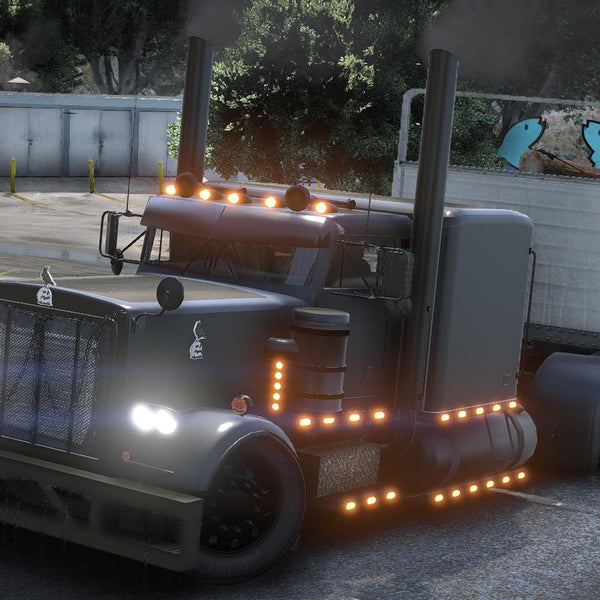 Peterbilt 389 Mad Max | Debadged | Template