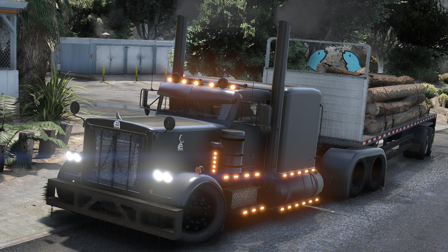 Peterbilt 389 Mad Max | Debadged | Template