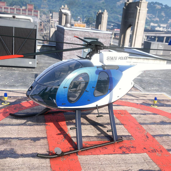 Police / Sheriff Helicopter | Template