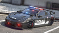 Porsche Cayman 718 GT4RS Polizei 2022 | Ohne Emblem | Vorlage