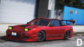Nissan 180SX Type-X | Embleme entfernt | Tuning