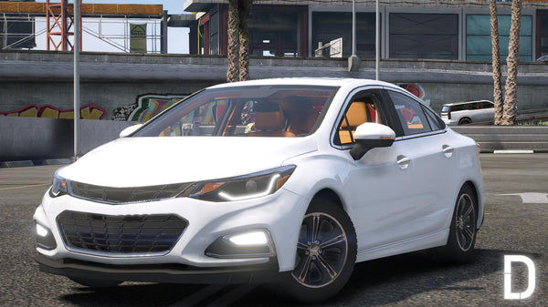 Chevrolet Cruze RS 2018 | Debadged | Template