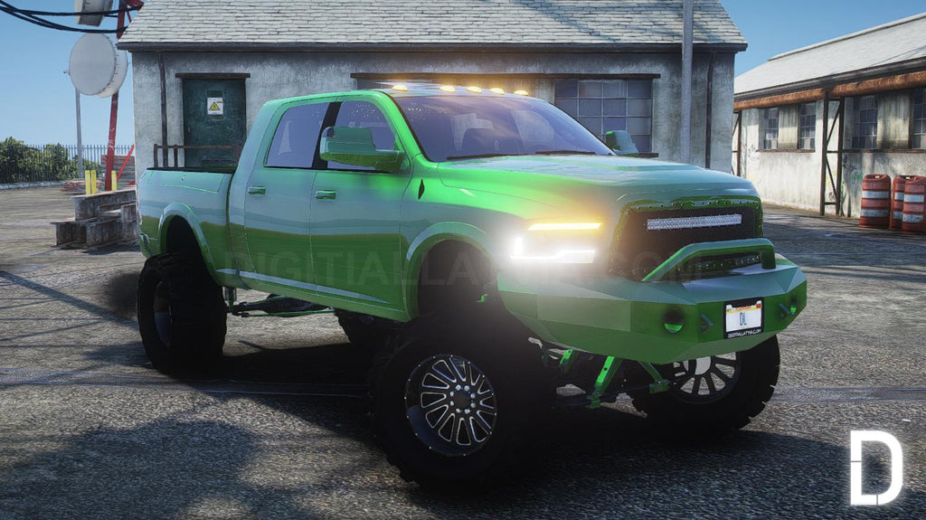 Dodge Ram 2500 Lifted Custom | Debadged
