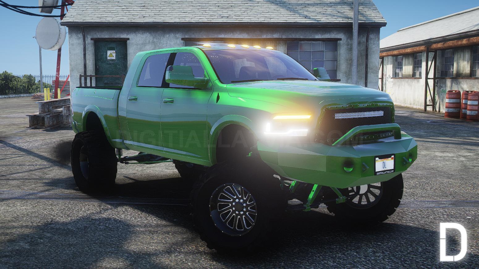Dodge Ram 2500 Lifted Custom | Debadged