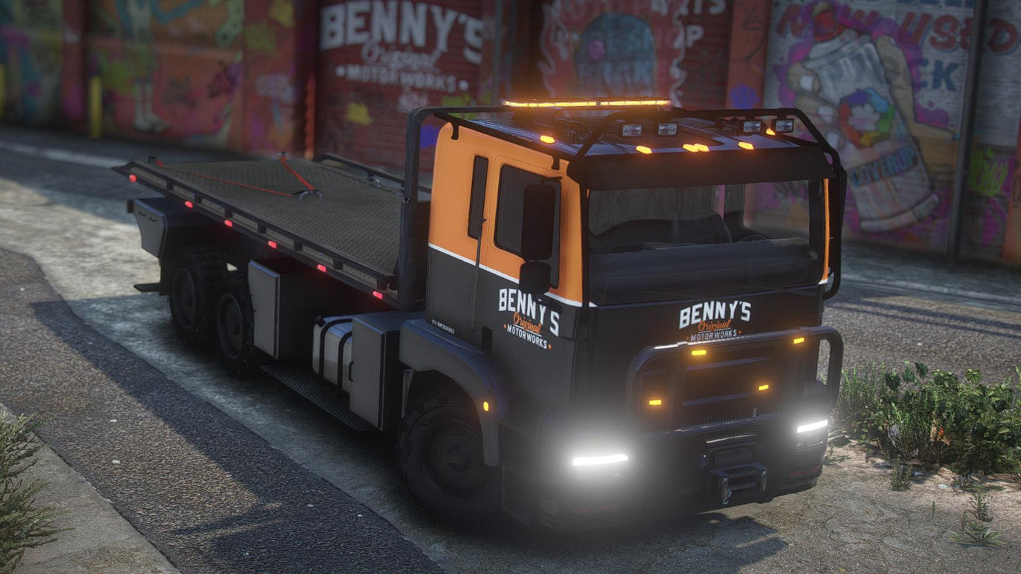 MTL Brickade Benny's Flatbed | Template