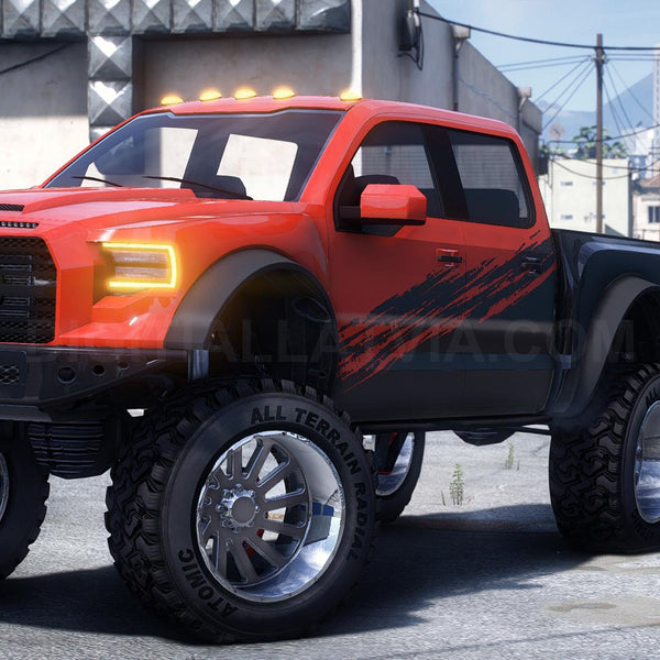 Vapid Caracara 4x4 Lifted + Trailer | Template | Tuning | Custom Sound