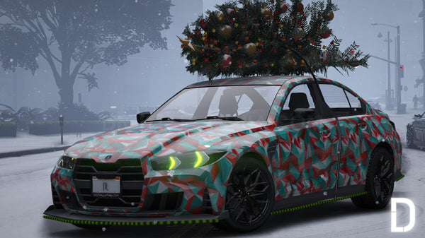Ubermacht Sentinel GTS Christmas Custom | Tuning | Template