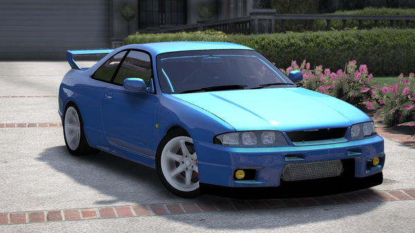 Nissan Skyline GTR R33 V-Spec RHD | Abzeichen entfernt | Tuning