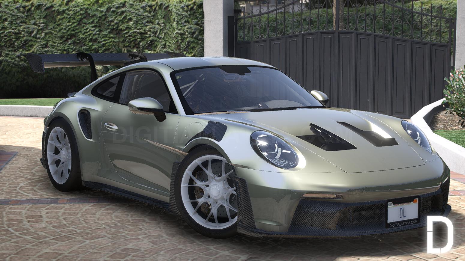FiveM Porsche 911 (992) GT3RS Twin Turbo | Debadged | Custom Sound ...