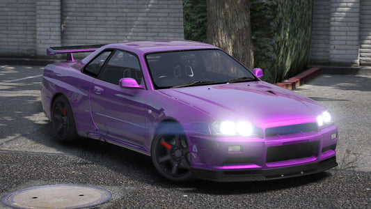 Nissan Skyline GT-R R34 RHD | Debadged | Tuning | Template