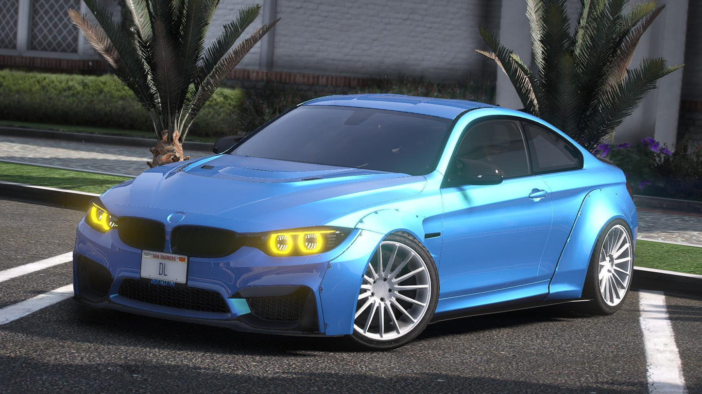 BMW M4 F82 LibertyWalk | Debadged | Tuning | Template