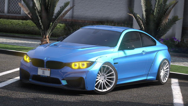 BMW M4 F82 LibertyWalk | Abzeichen entfernt | Tuning | Vorlage