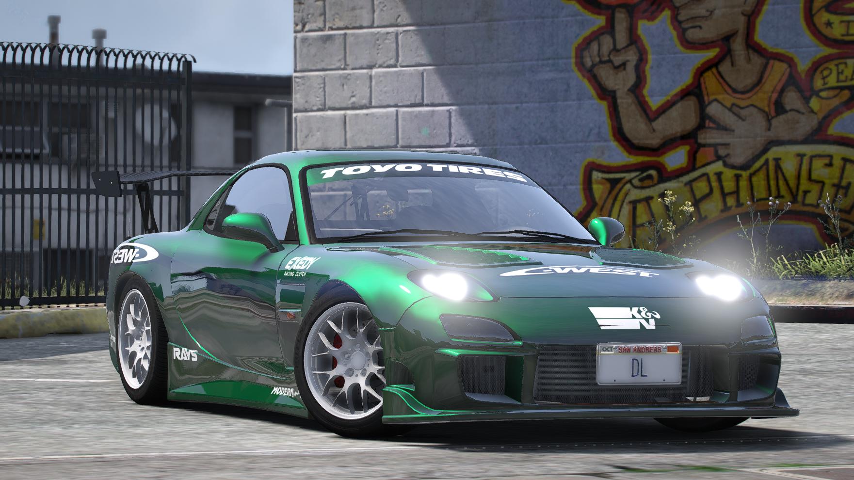 Mazda RX7 | Debadged | Tuning | Template
