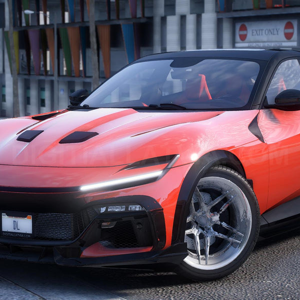 Ferrari Purosangue Widebody 2023 | Debadged | Custom Sound