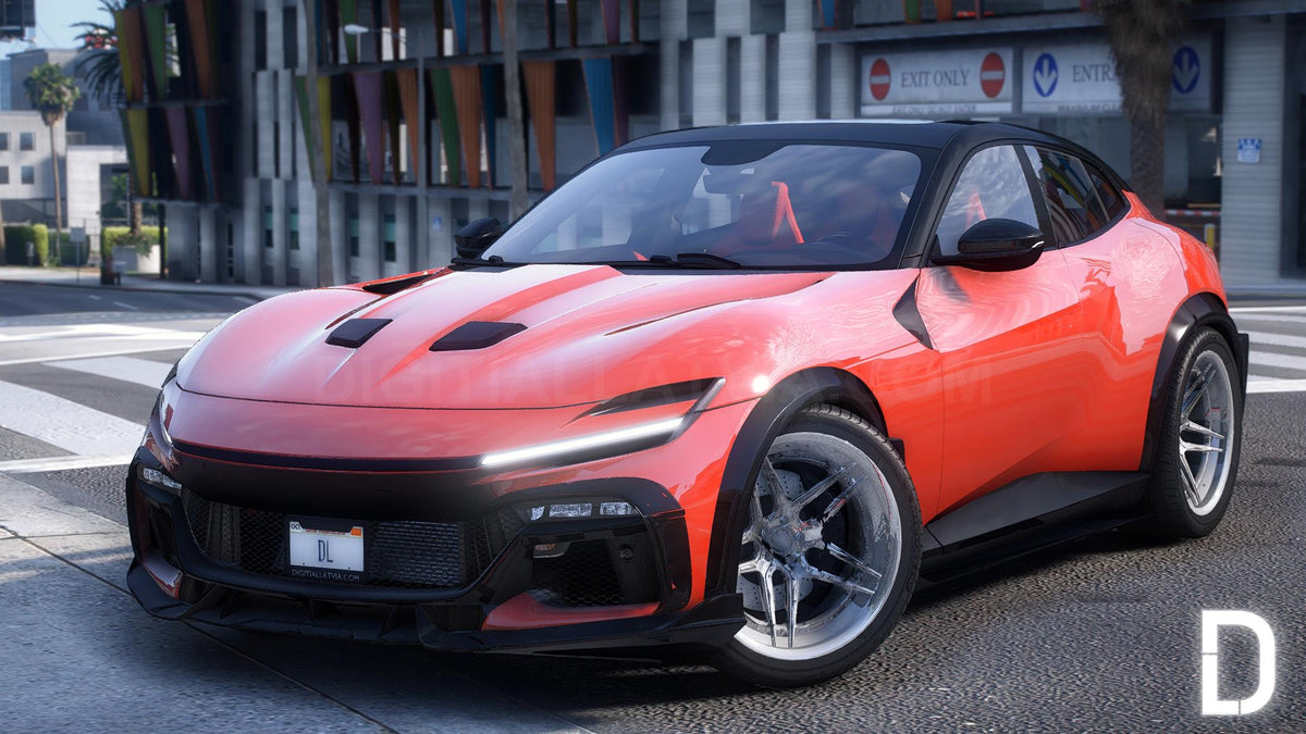 Ferrari Purosangue Widebody 2023 | Debadged | Custom Sound