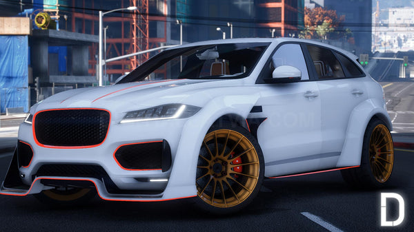 Jaguar F-Pace Animated | Debadged