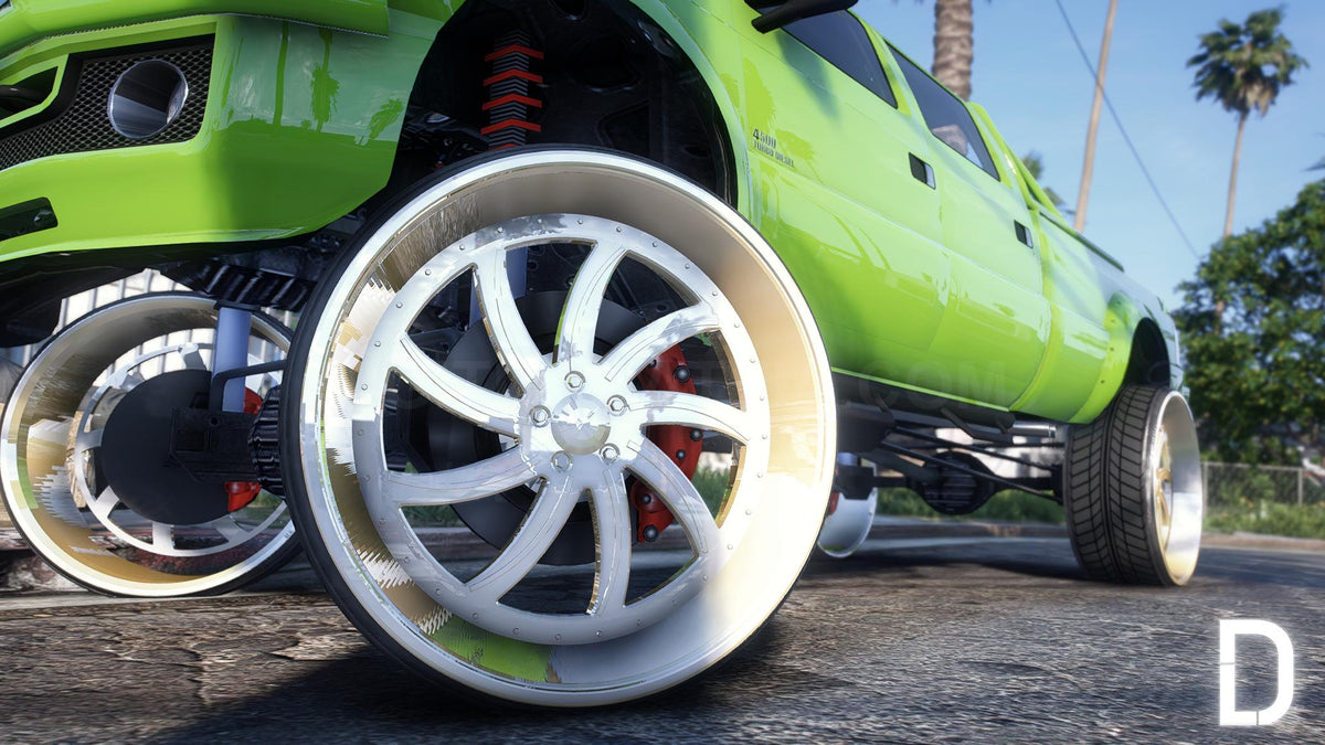 Custom 100 Lore Friendly Donk Rims Pack