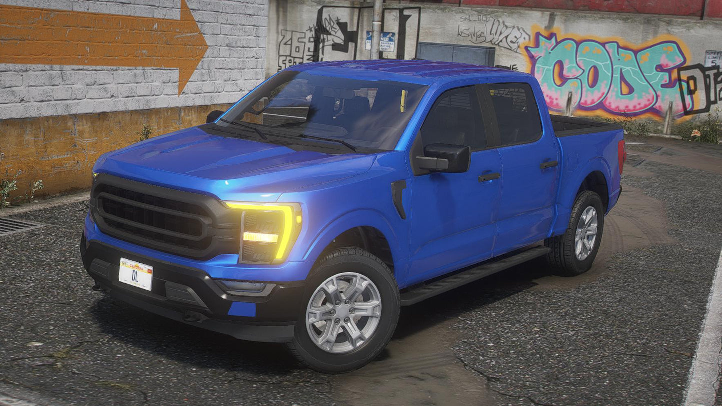 Ford F150 2021 | Debadged | Template