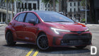 Toyota Corolla GR 2023 | Embleme entfernt | Tuning | Vorlage