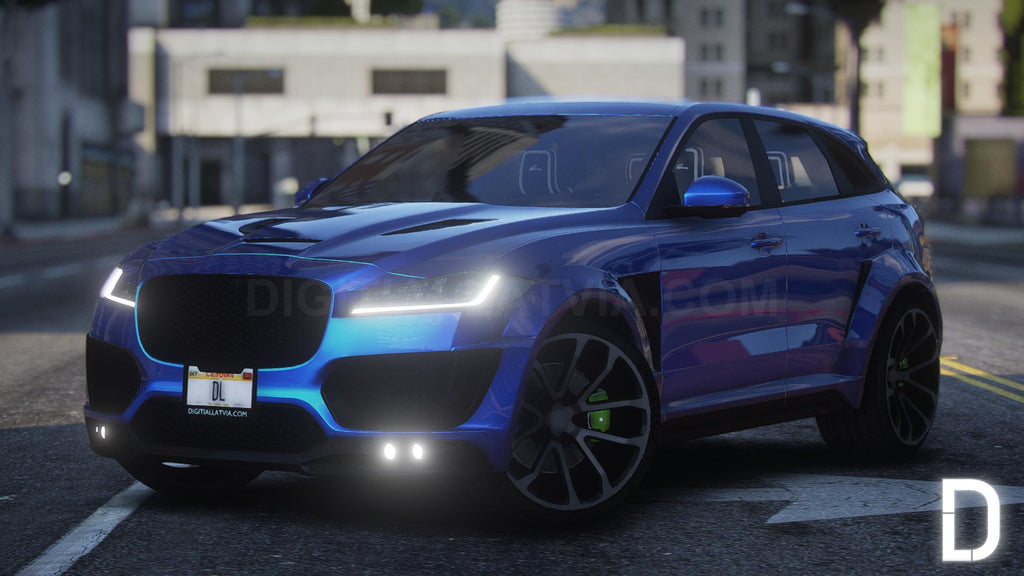 Jaguar F Pace Lumma | Debadged