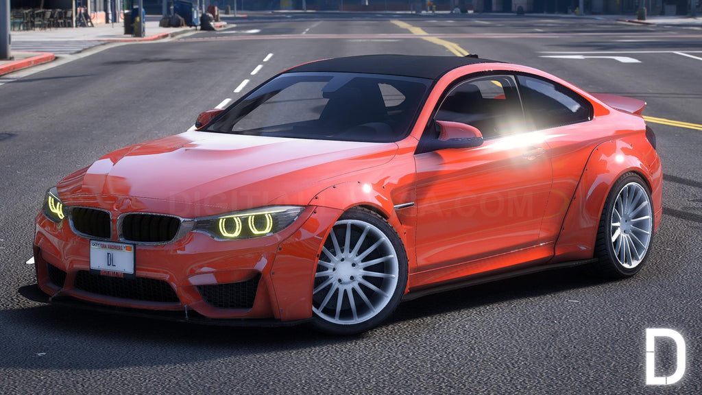BMW M4 F82 LibertyWalk | Abzeichen entfernt | Tuning | Vorlage