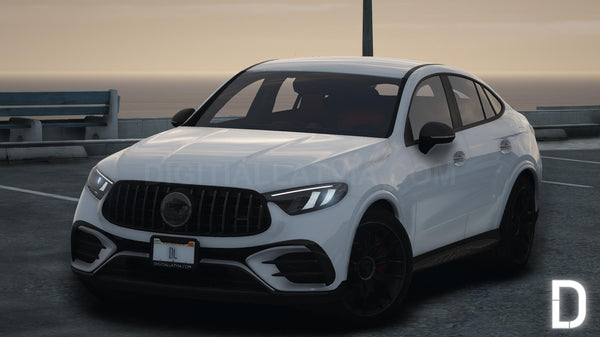 Mercedes-AMG GLC63S Coupe 2024 | Debadged