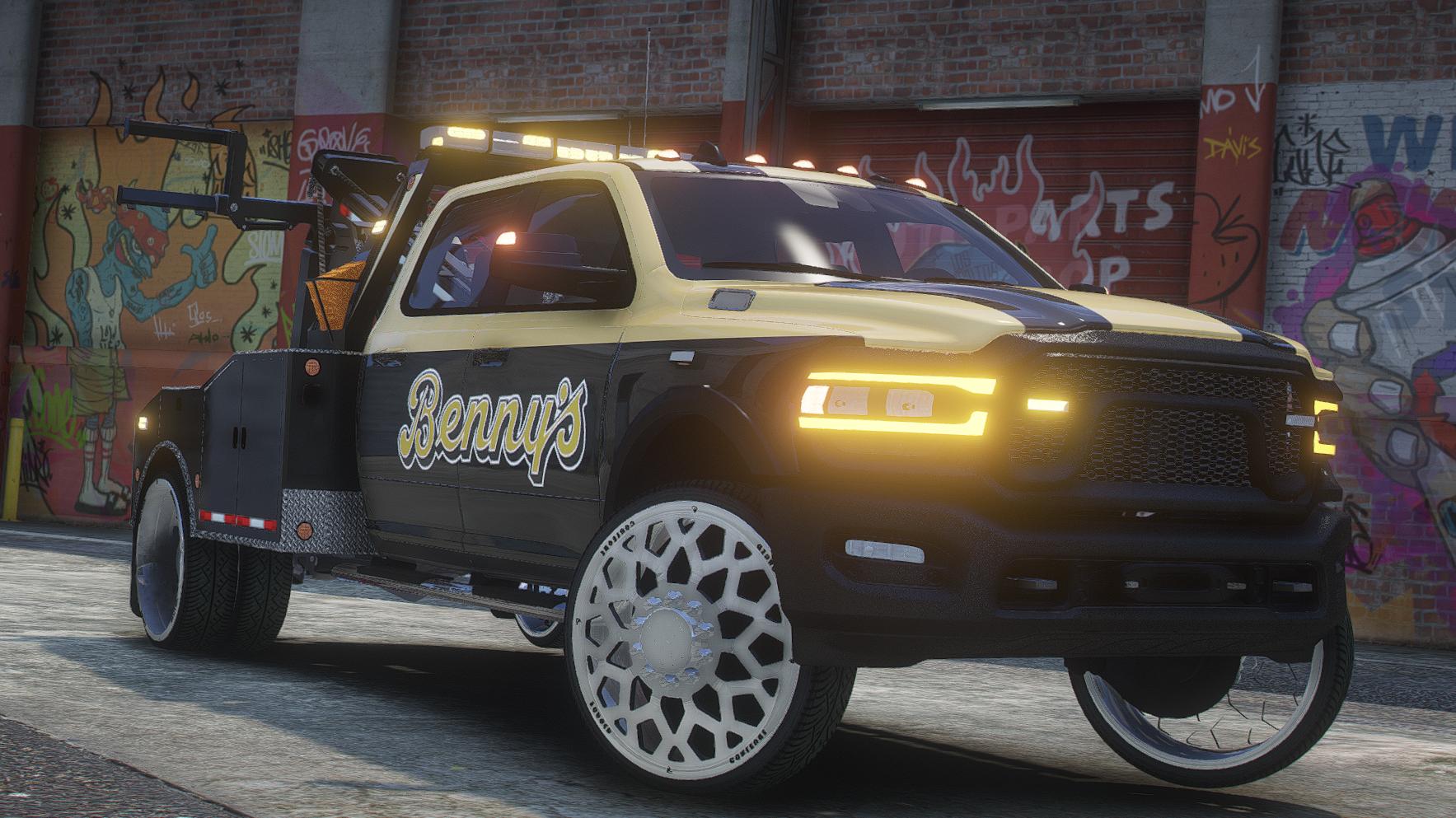 FiveM Dodge Ram 5500 Heavyduty Tow Truck Donk | Debadged | Template ...