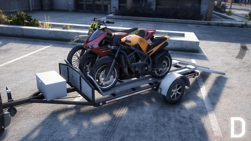 Bike Trailer Tripple