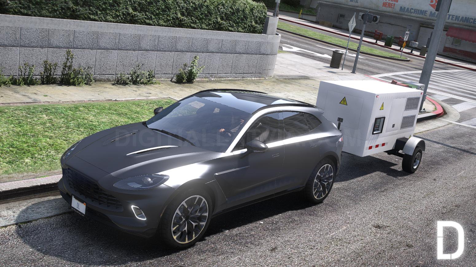 Aston Martin DBX V8 2020 | Debadged