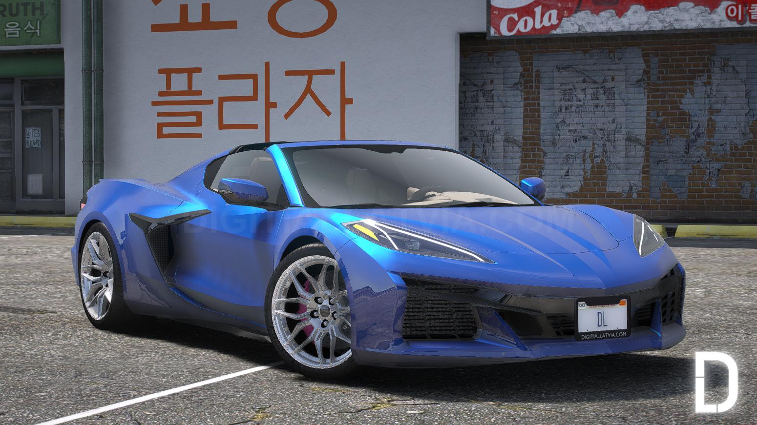 Chevrolet C8 Corvette Z06 2023 | Debadged