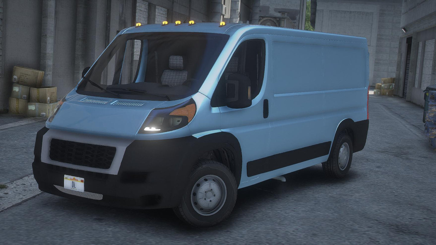 Dodge RAM ProMaster | Debadged | Template