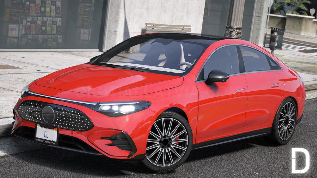 Mercedes-Benz CLA EV 2025 | Debadged | Tuning |  Template