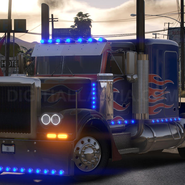 Peterbilt 379 Optimus Prime | Debadged | Template