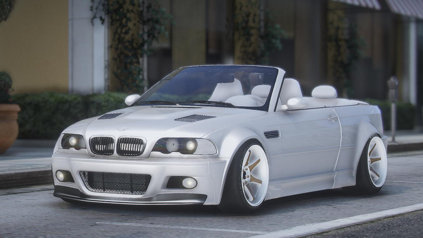 BMW M3 E46 Convertible | Debadged