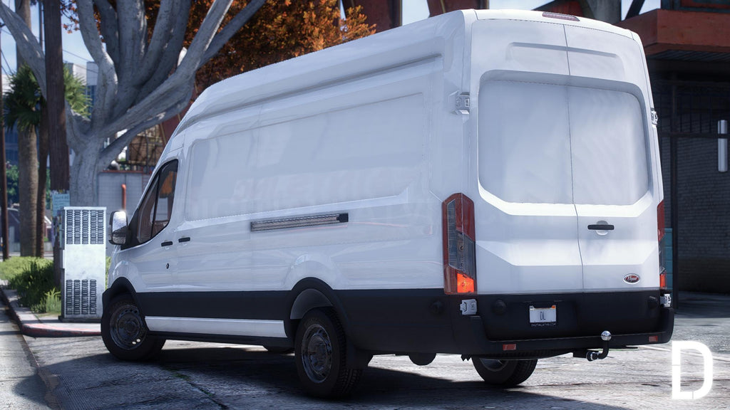 Ford Transit 350 LWB High Roof 2023 | Debadged | Template