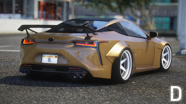 Lexus LC500 Widebody | Debadged | Tuning | Template