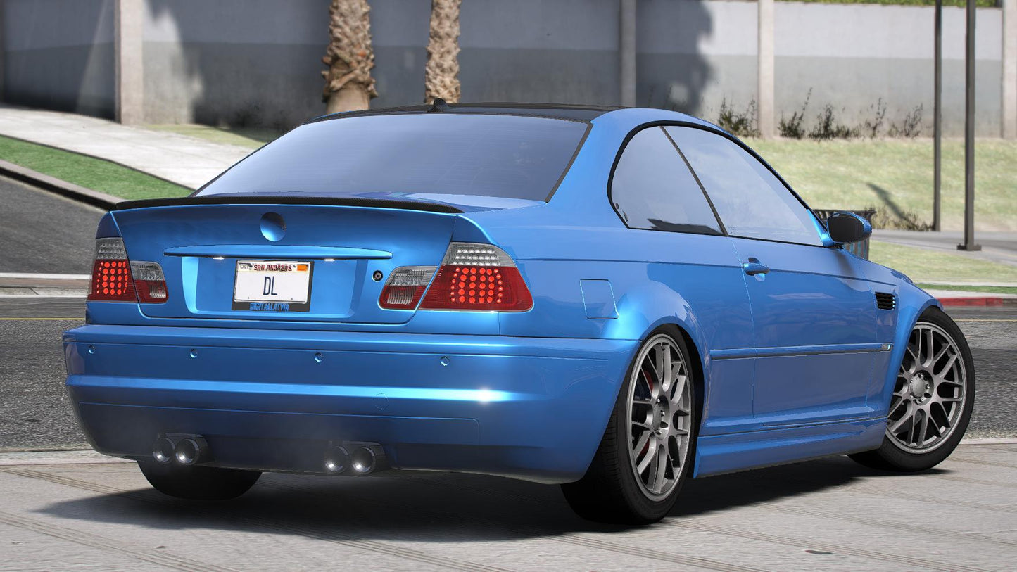 BMW M3 E46 | Debadged | Tuning | Template