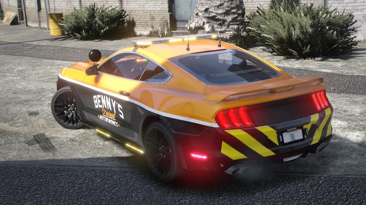 Ford Mustang Bennys | Debadged | Template