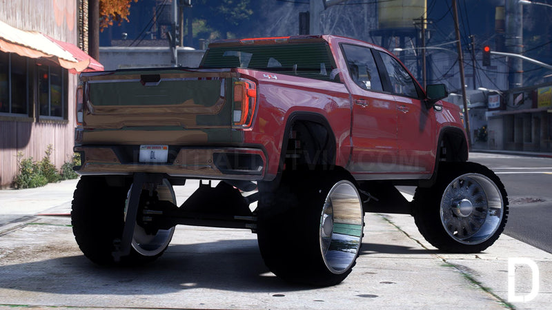 GMC Sierra 1500 Elevation Lifted 2021 | Debadged | Template