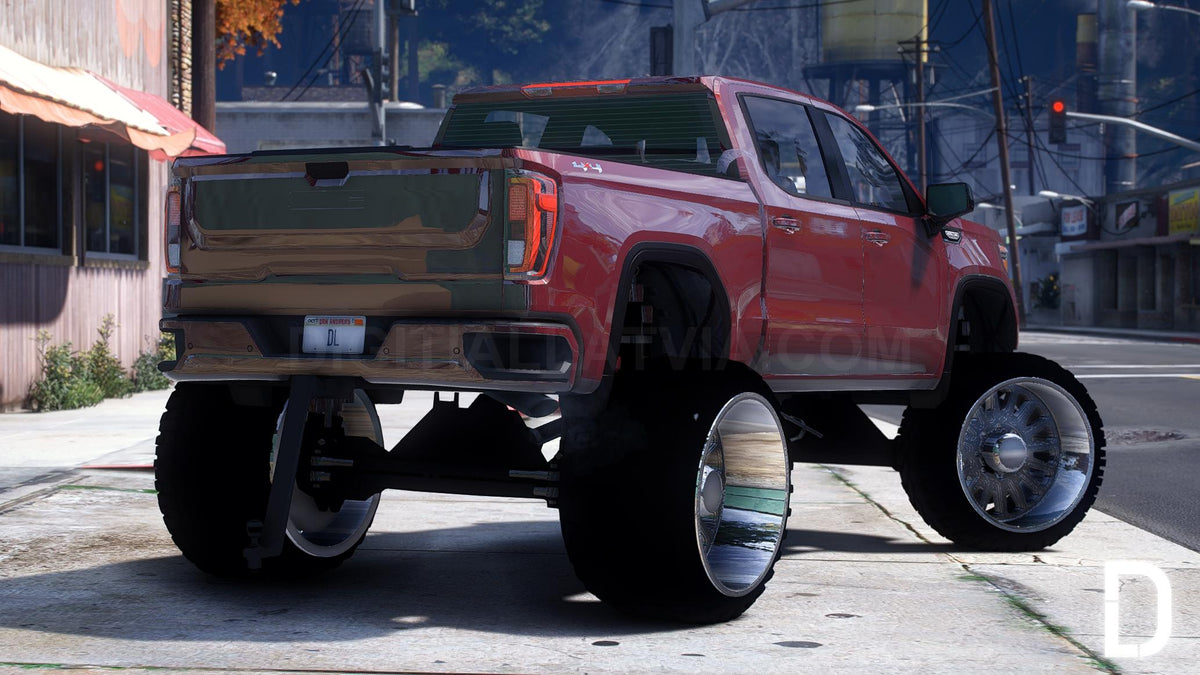 GMC Sierra 1500 Elevation Lifted 2021 | Debadged | Template