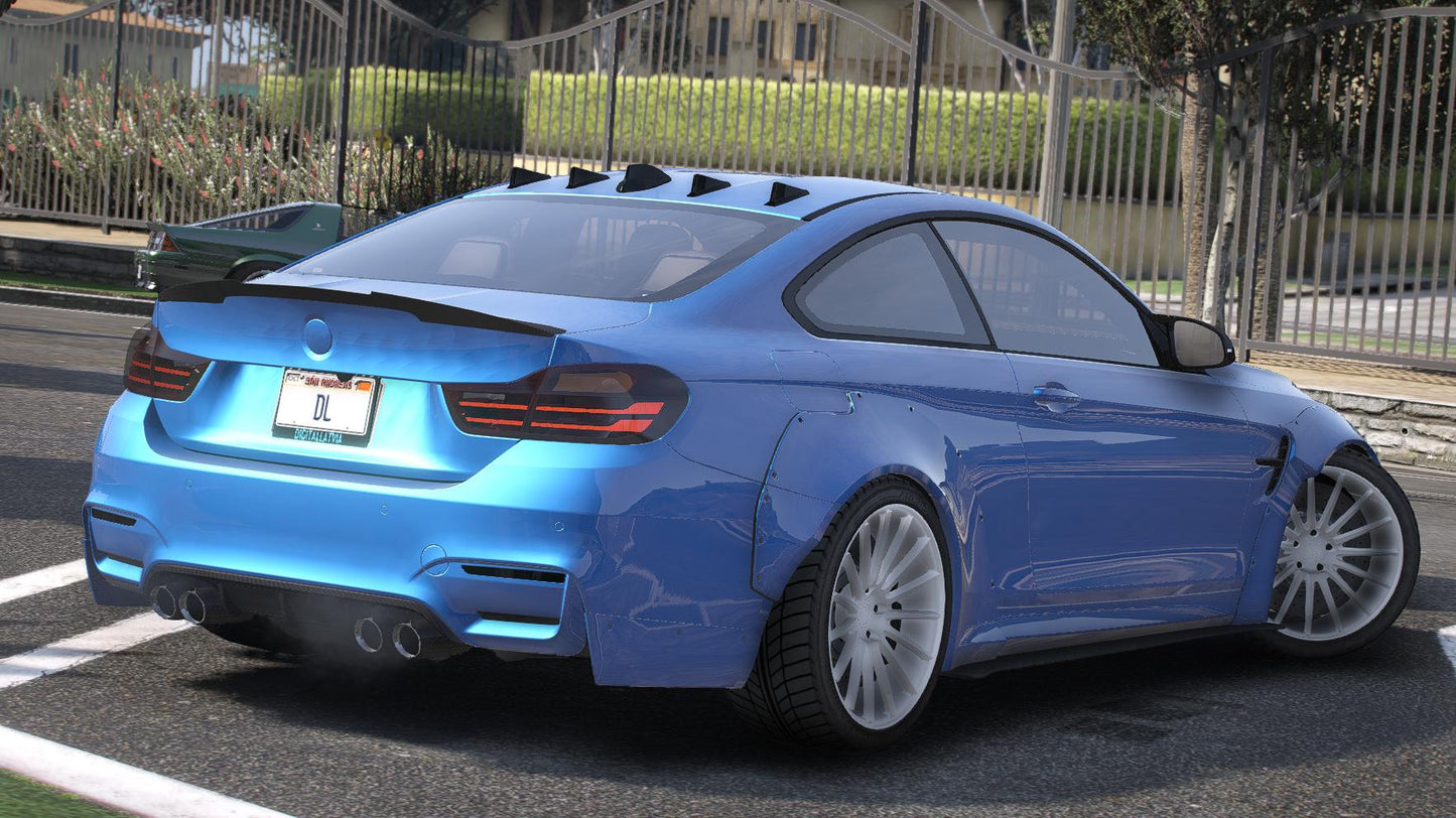 BMW M4 F82 LibertyWalk | Debadged | Tuning | Template