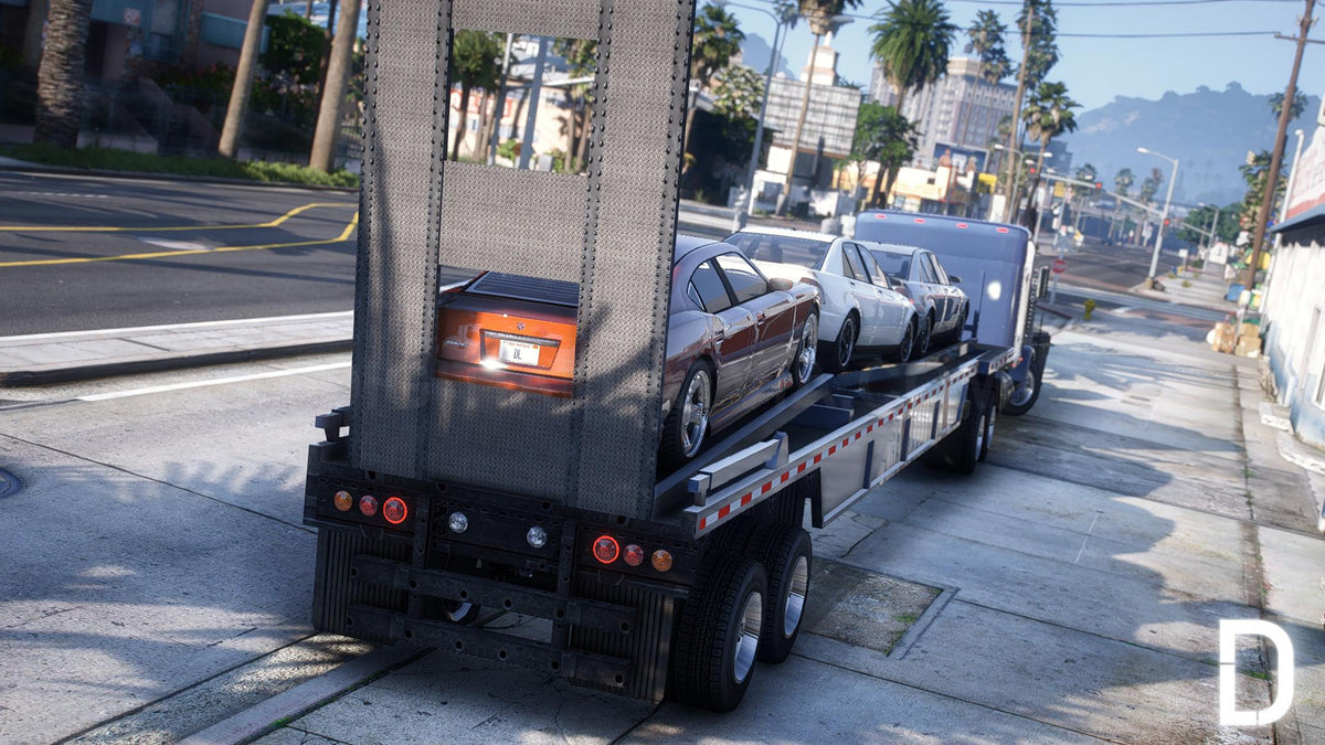Car Carrier Trailer Single