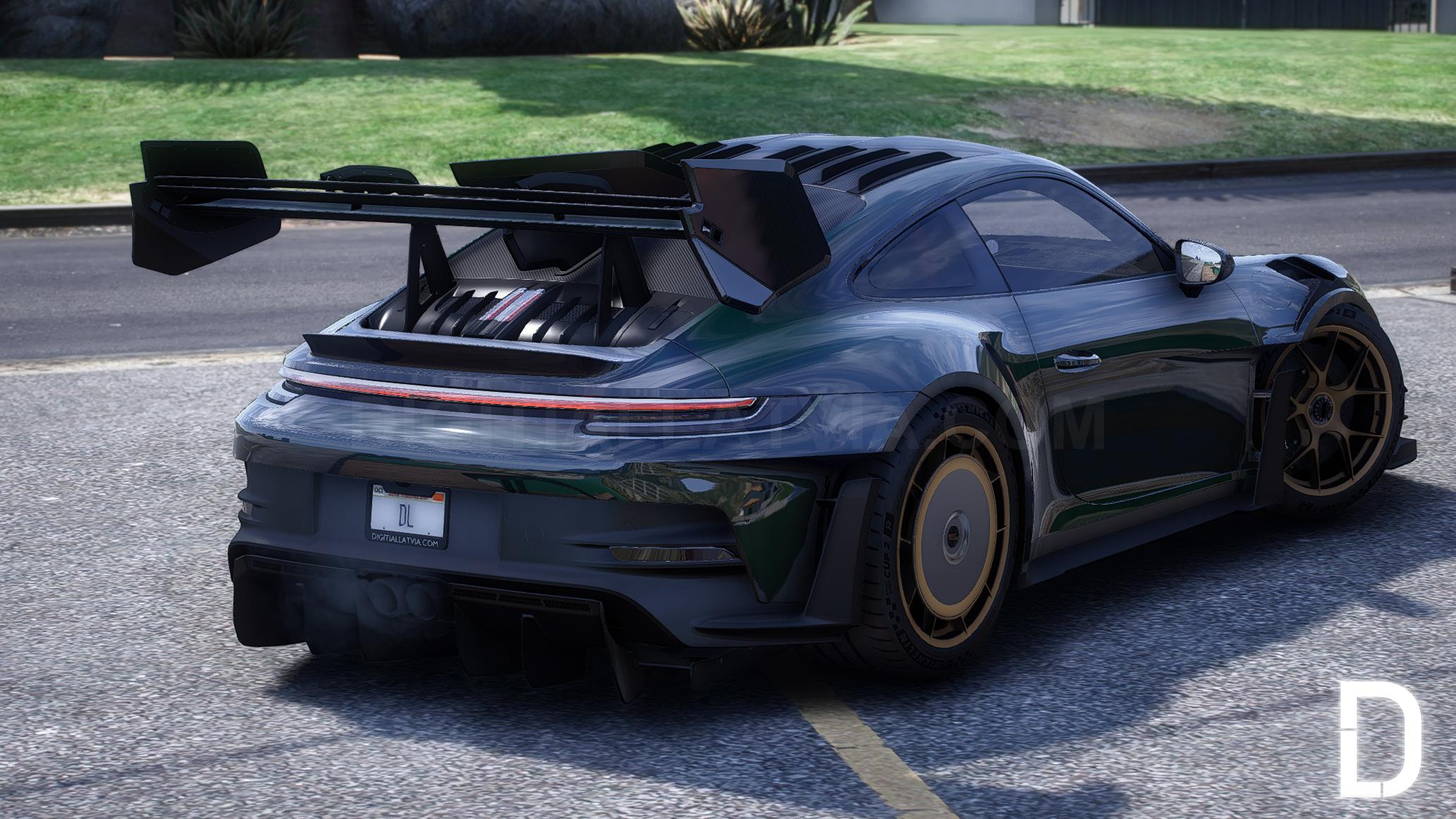 Porsche 911 (992) GT3RS Manthey | Debadged | Custom Sound